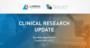 Read more about the article Clinical Research Update – Lambda Newsletter – September 2023