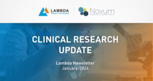 Read more about the article Clinical Research Update – Lambda Newsletter – January 2024