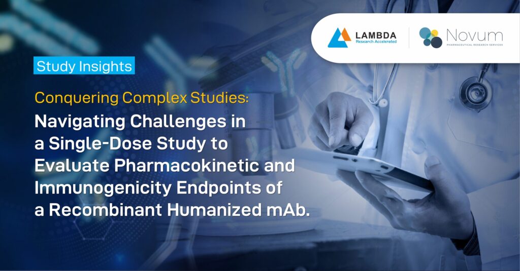 Navigating Challenges in a Single-Dose Study of a Recombinant Humanized mAb to Evaluate Pharmacokinetic and Immunogenicity Endpoints.